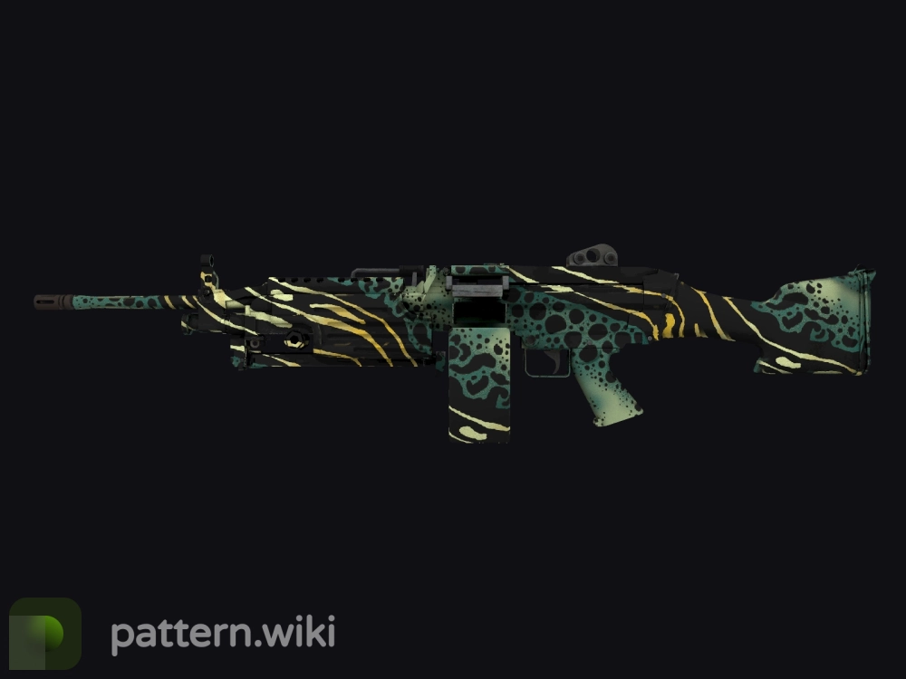 M249 Emerald Poison Dart seed 86