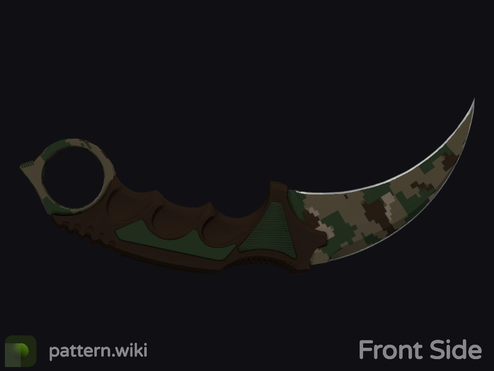 Karambit Forest DDPAT seed 205