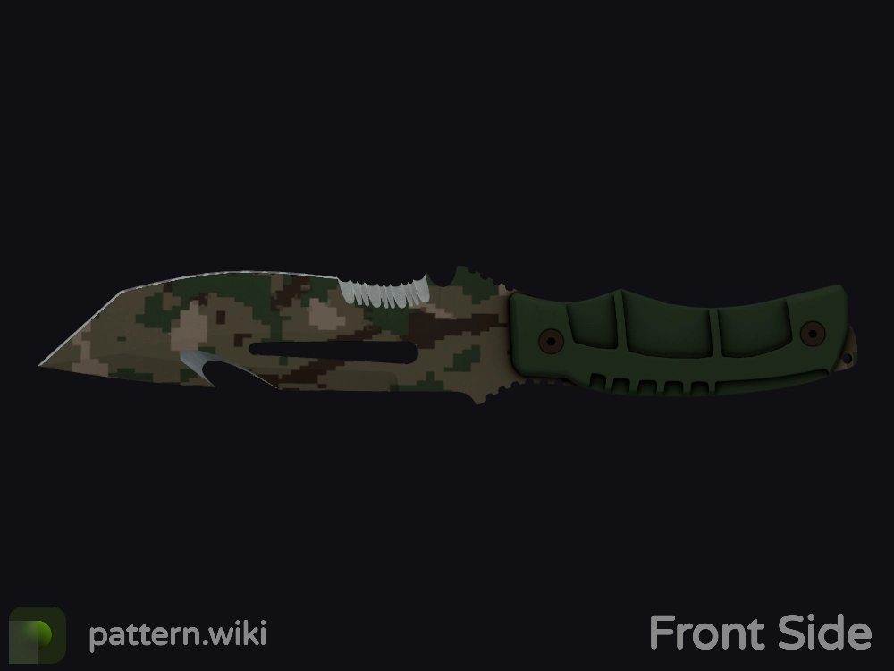 Survival Knife Forest DDPAT seed 427