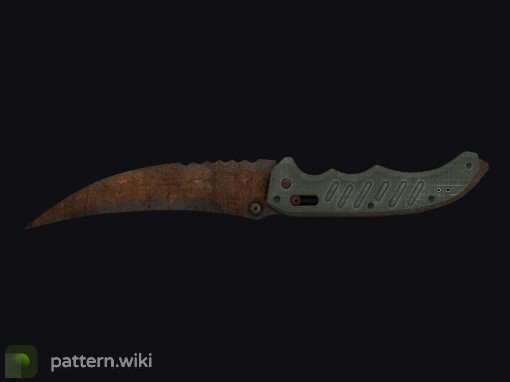 Flip Knife Rust Coat seed 220