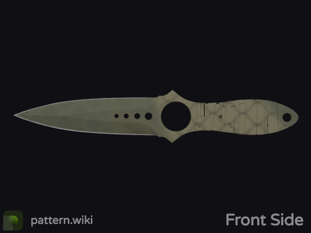 Skeleton Knife Safari Mesh seed 877