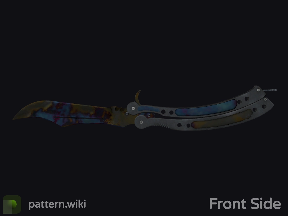 Butterfly Knife Case Hardened seed 836