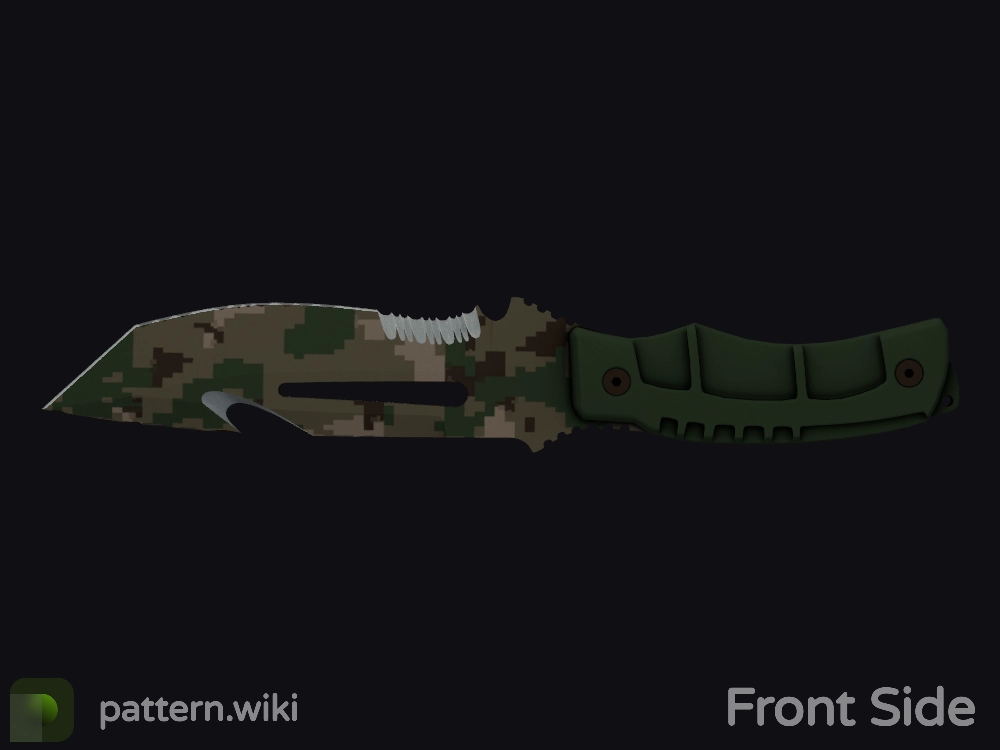 Survival Knife Forest DDPAT seed 423