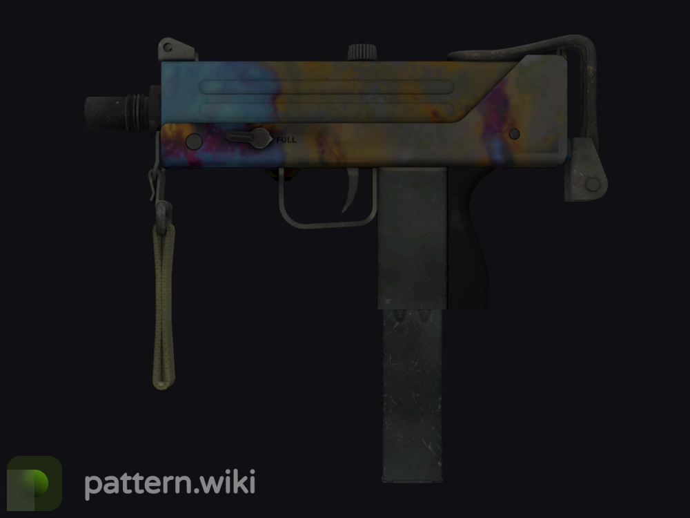 MAC-10 Case Hardened seed 756