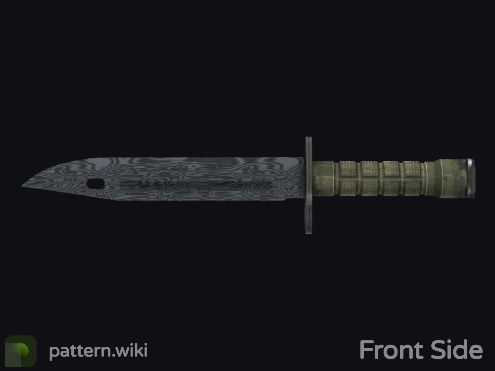 Bayonet Damascus Steel seed 772