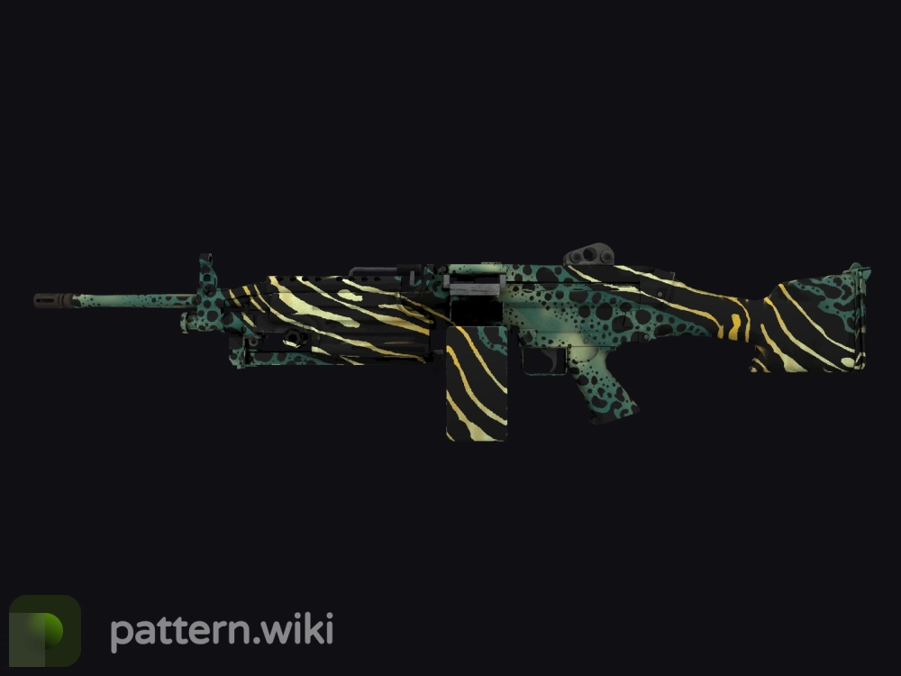 M249 Emerald Poison Dart seed 543