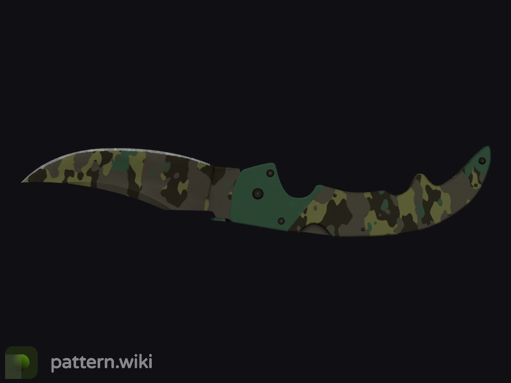 Falchion Knife Boreal Forest seed 572