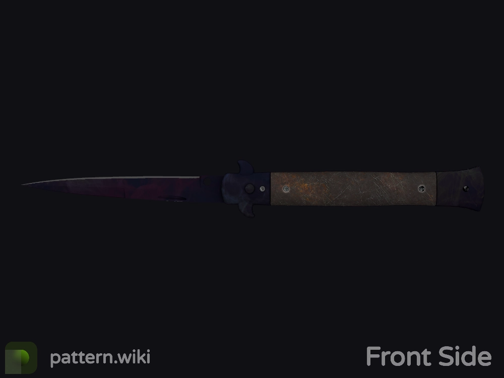 Stiletto Knife Doppler seed 825