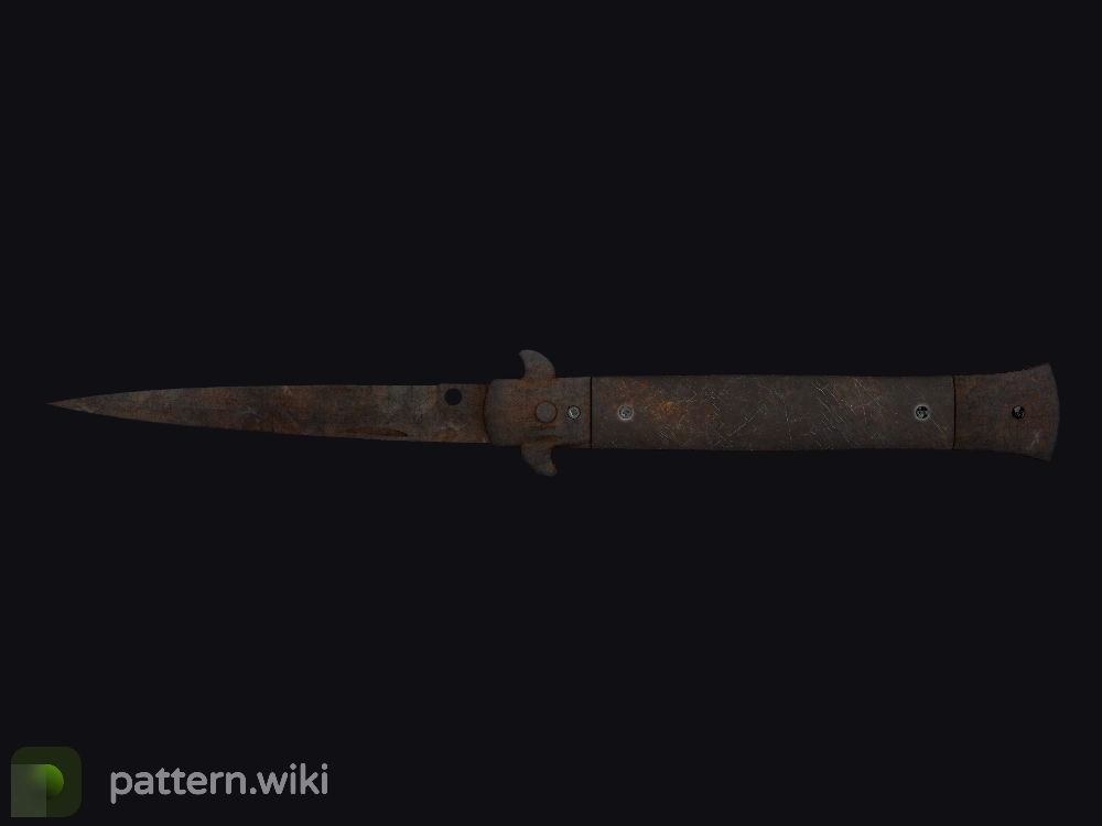 Stiletto Knife Rust Coat seed 37