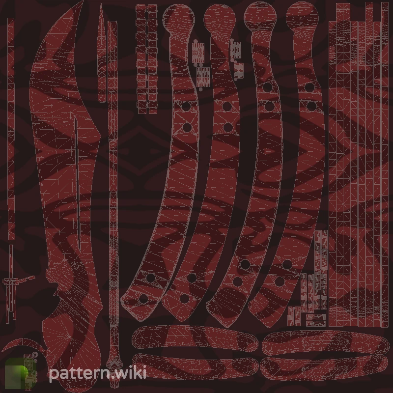 Butterfly Knife Slaughter seed 433 pattern template