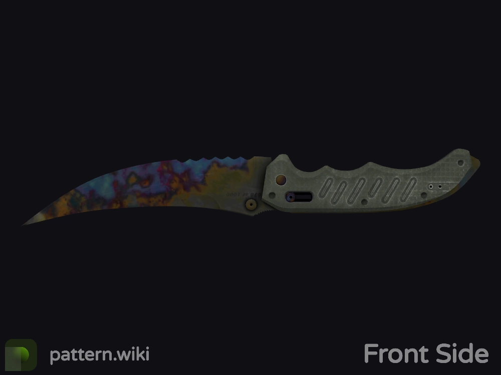 Flip Knife Case Hardened seed 584