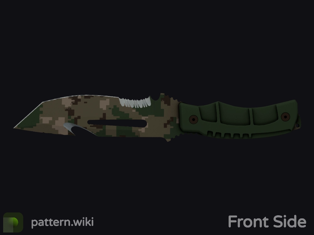 Survival Knife Forest DDPAT seed 529