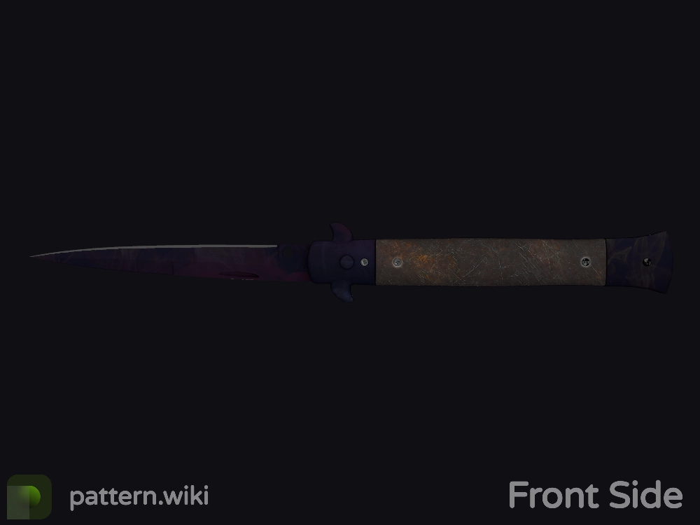 Stiletto Knife Doppler seed 326