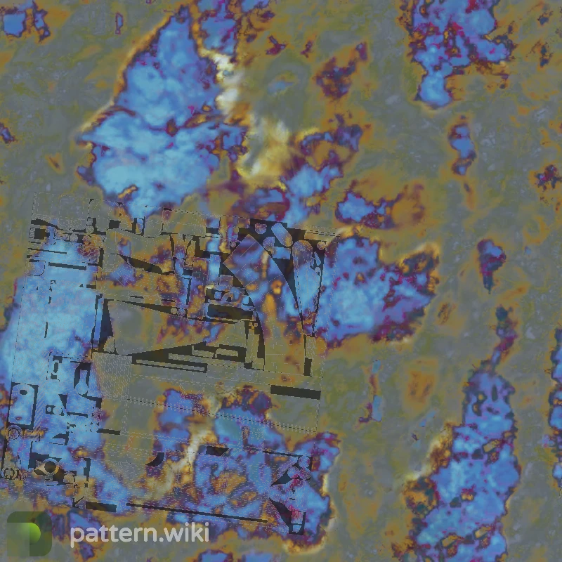 AK-47 Case Hardened seed 796 pattern template