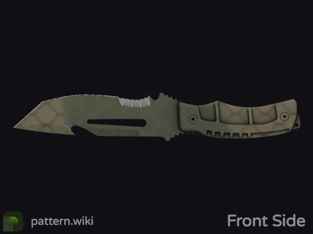 Survival Knife Safari Mesh seed 765