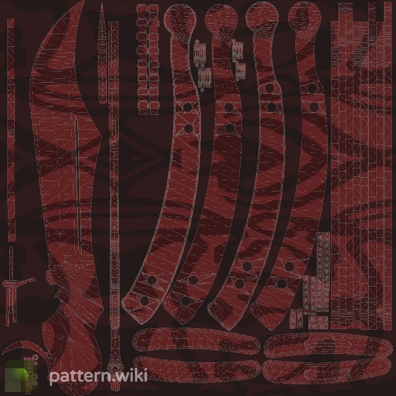 Butterfly Knife Slaughter seed 824 pattern template