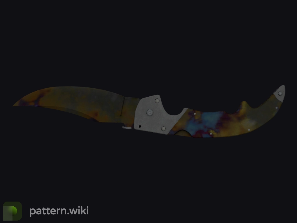 Falchion Knife Case Hardened seed 247