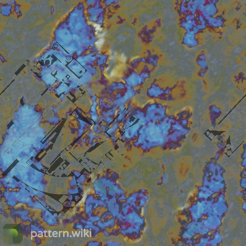 AK-47 Case Hardened seed 858 pattern template