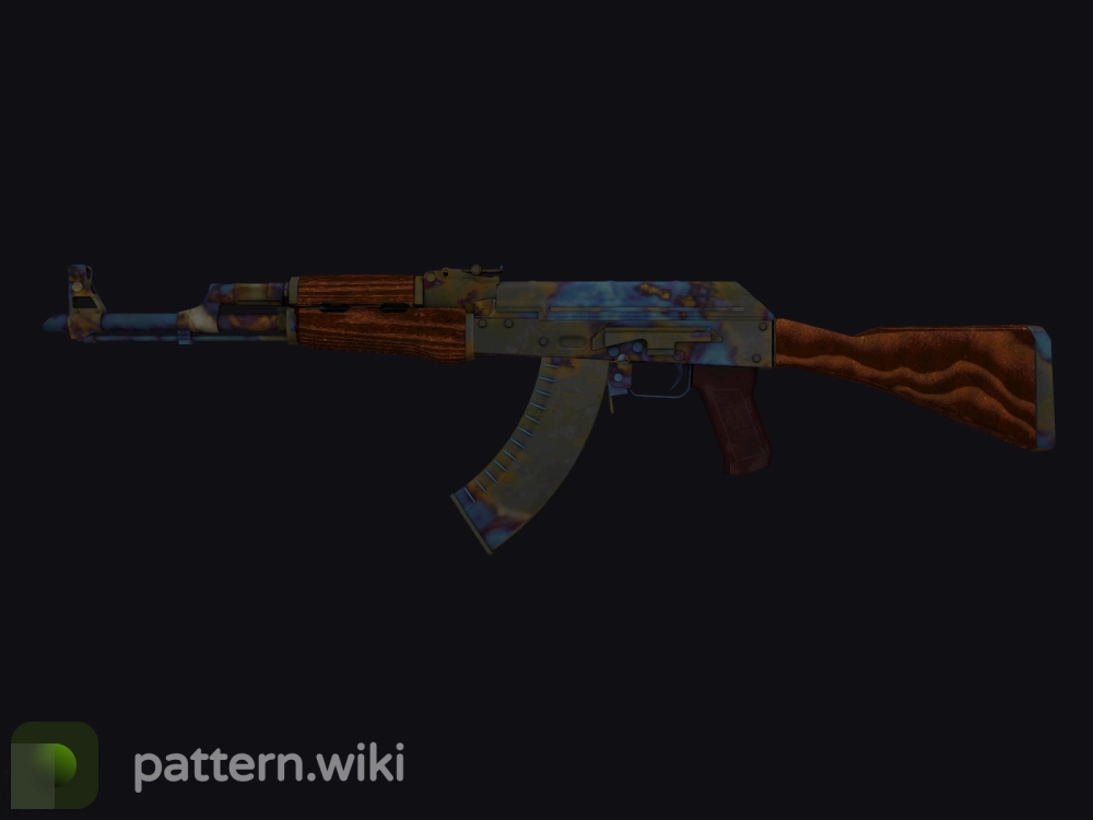 AK-47 Case Hardened Seed 466 - pattern.wiki