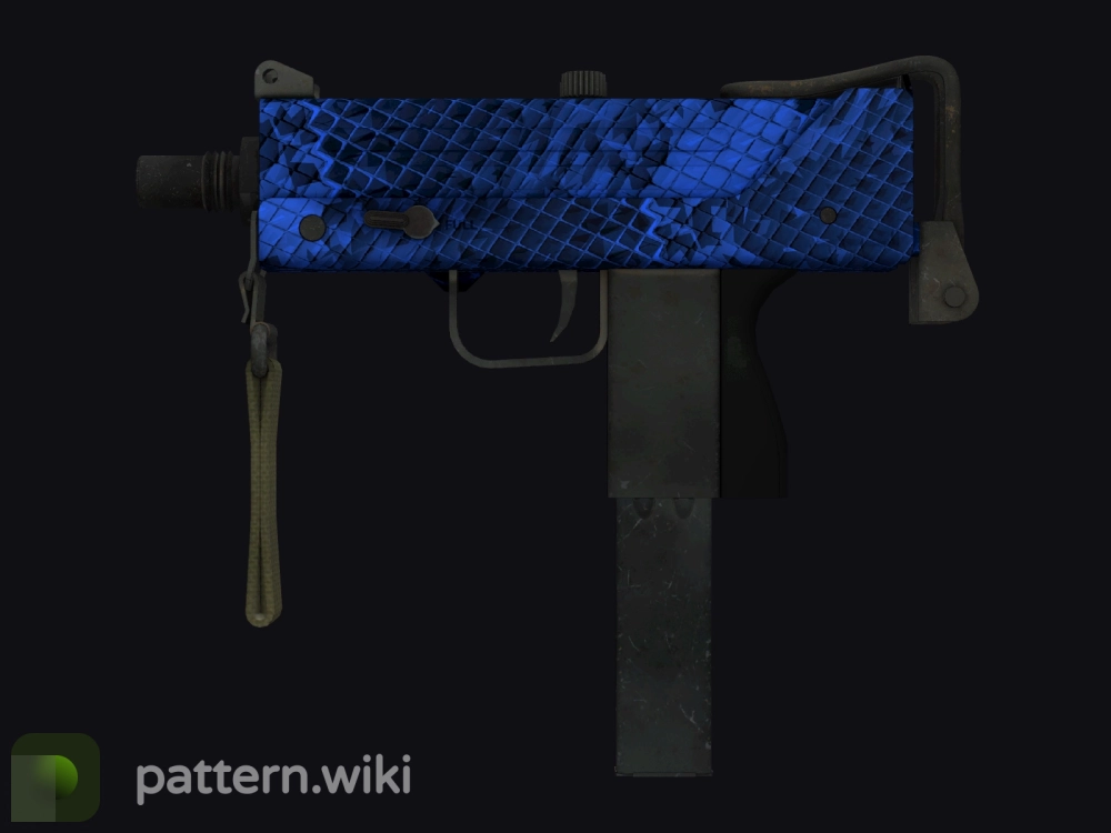 MAC-10 Lapis Gator seed 562