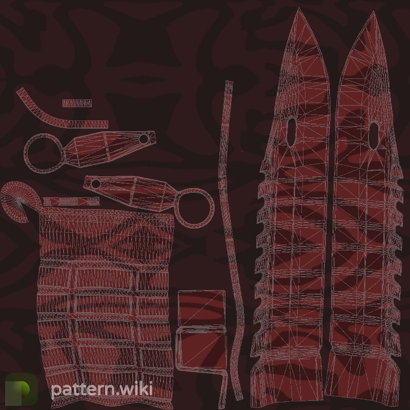 M9 Bayonet Slaughter seed 621 pattern template