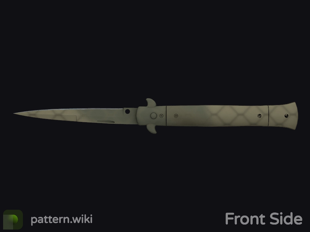 Stiletto Knife Safari Mesh seed 656