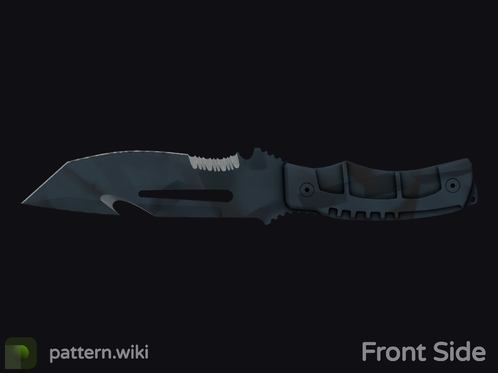 Survival Knife Night Stripe seed 744