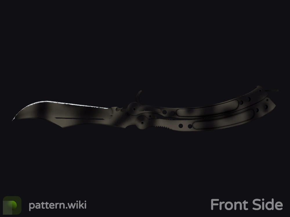 Butterfly Knife Scorched seed 811