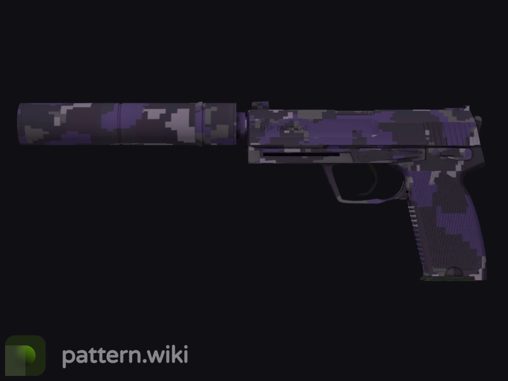 USP-S Purple DDPAT seed 379