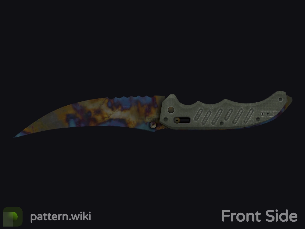 Flip Knife Case Hardened seed 582