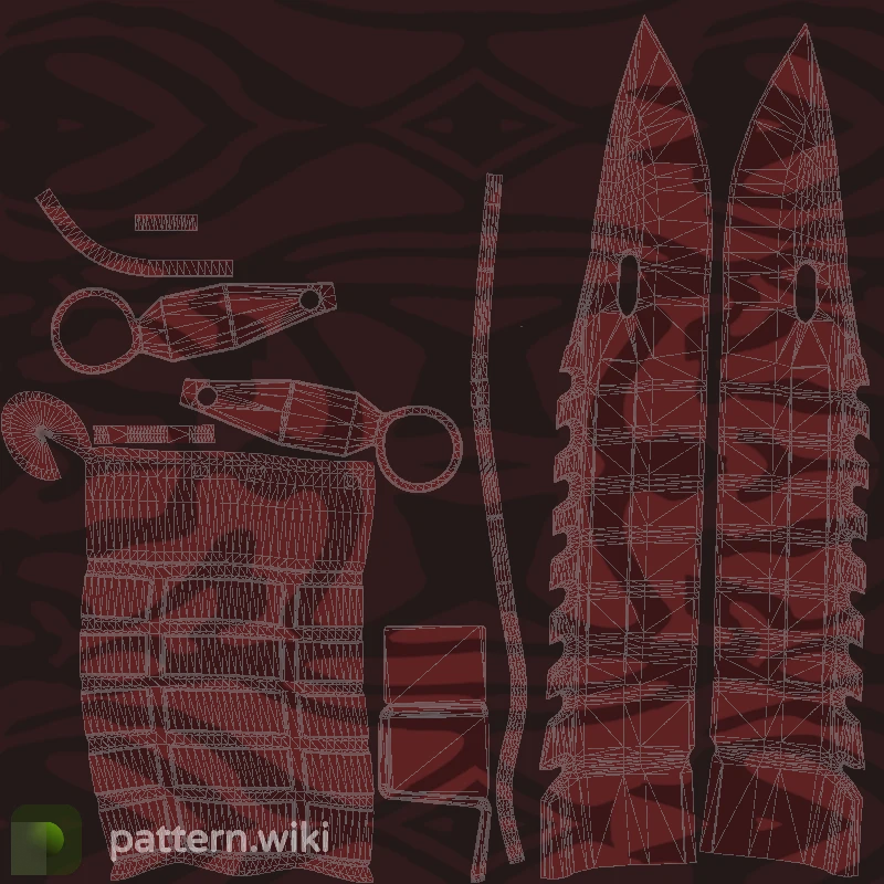 M9 Bayonet Slaughter seed 869 pattern template