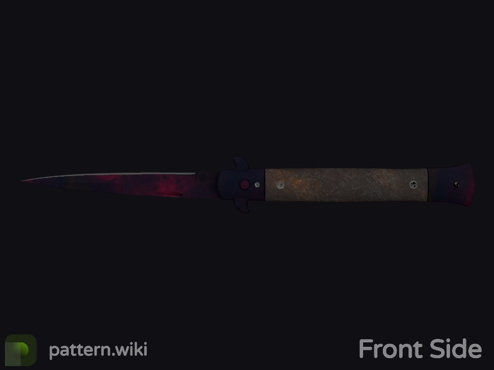 Stiletto Knife Doppler seed 701