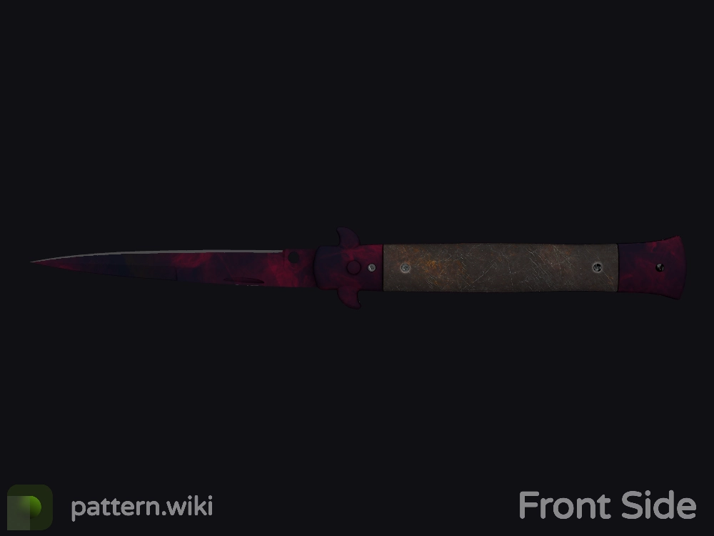 Stiletto Knife Doppler seed 544