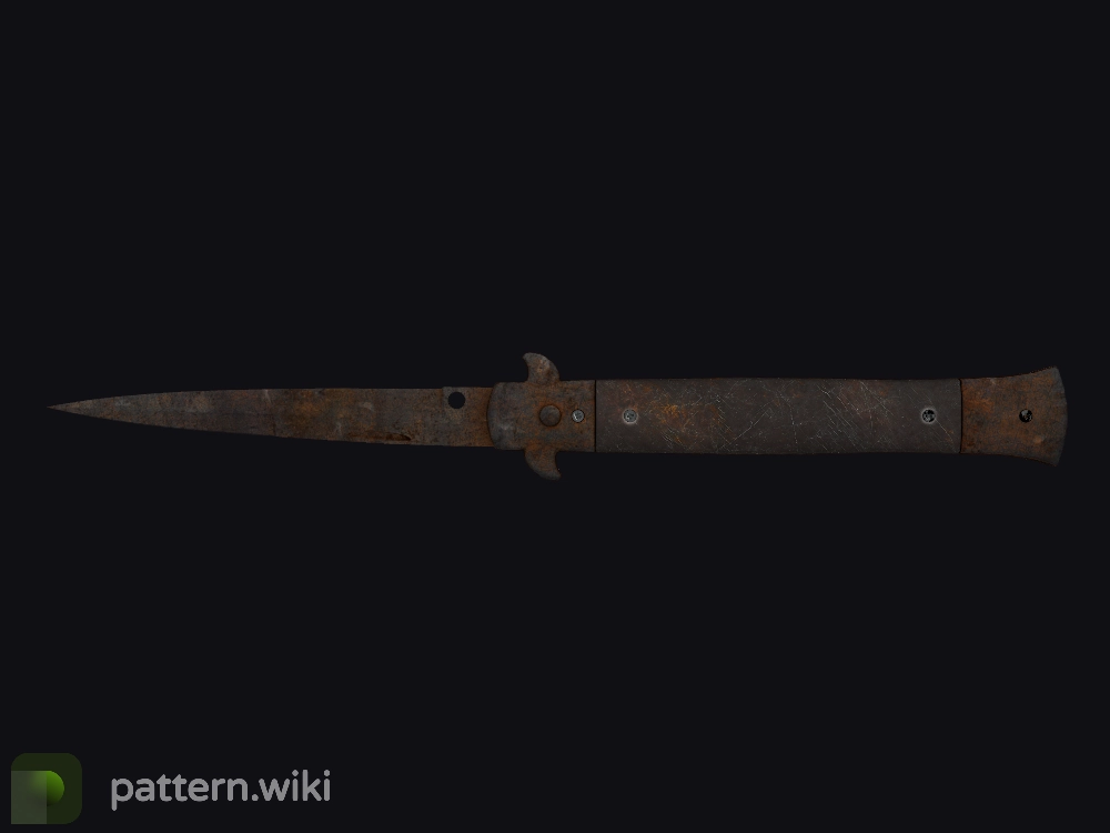 Stiletto Knife Rust Coat seed 382