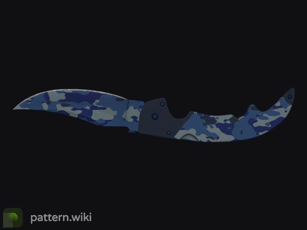 Falchion Knife Bright Water seed 142