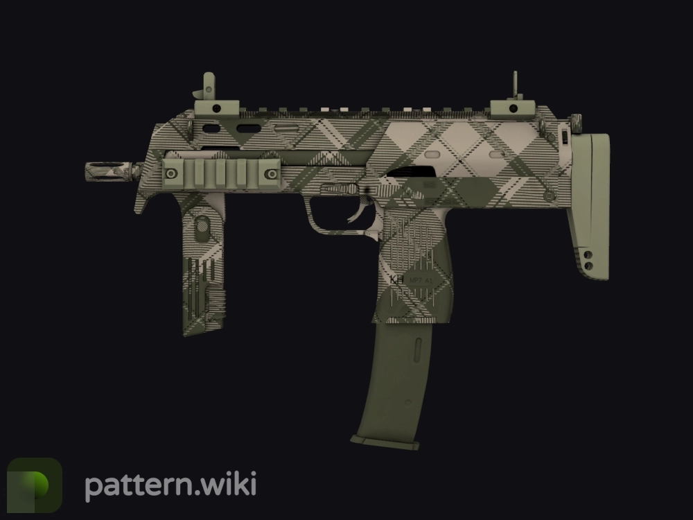 MP7 Olive Plaid seed 58