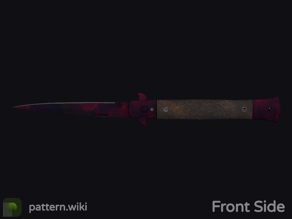 Stiletto Knife Doppler seed 811