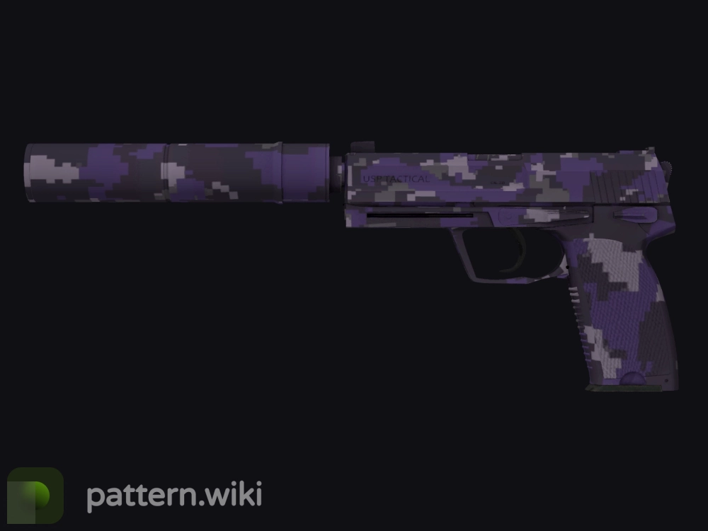 USP-S Purple DDPAT seed 548