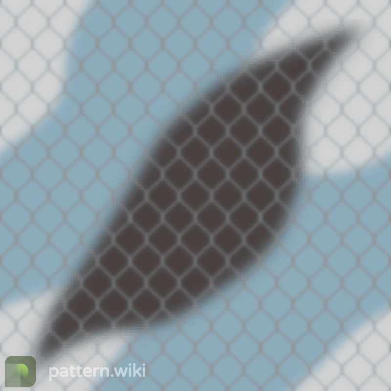 P90 Glacier Mesh seed 0 pattern template