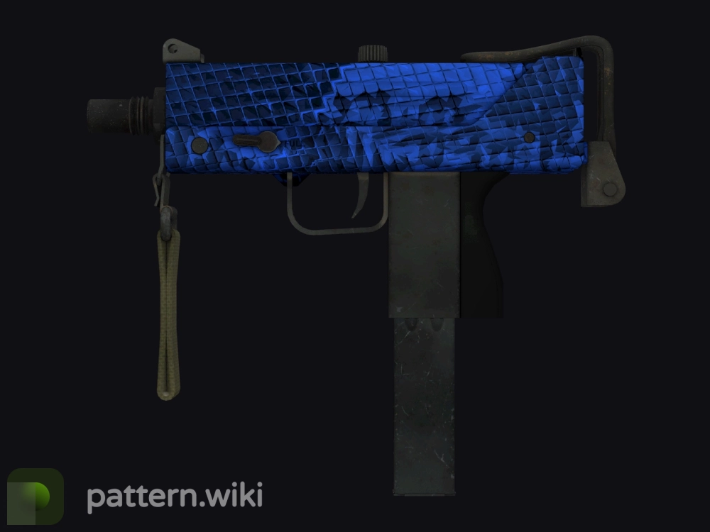 MAC-10 Lapis Gator seed 178