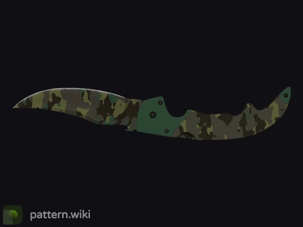 Falchion Knife Boreal Forest seed 305