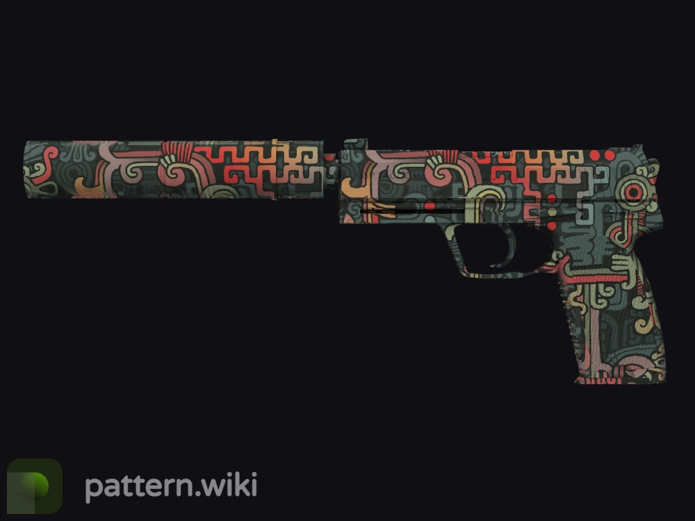 USP-S Ancient Visions seed 867