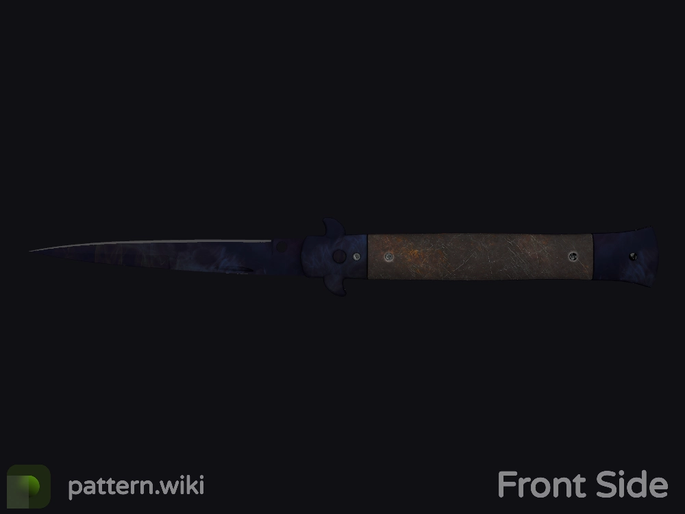 Stiletto Knife Doppler seed 696