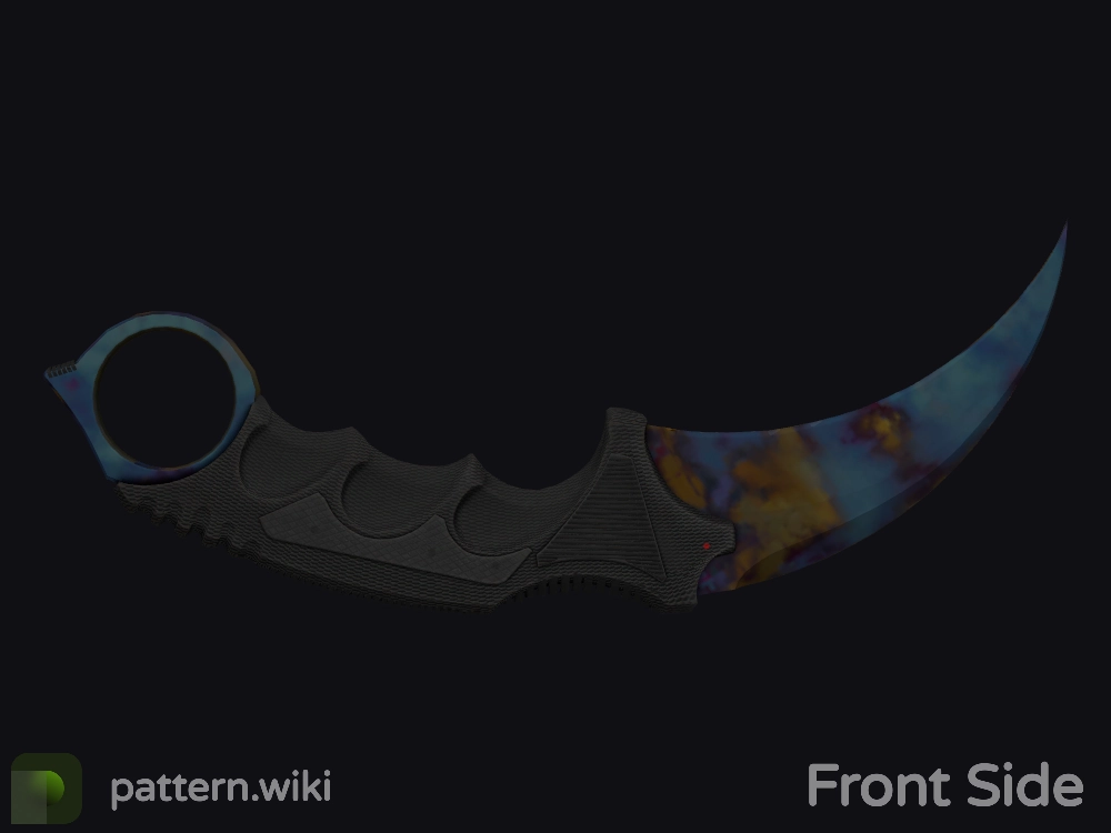 Karambit Case Hardened seed 555