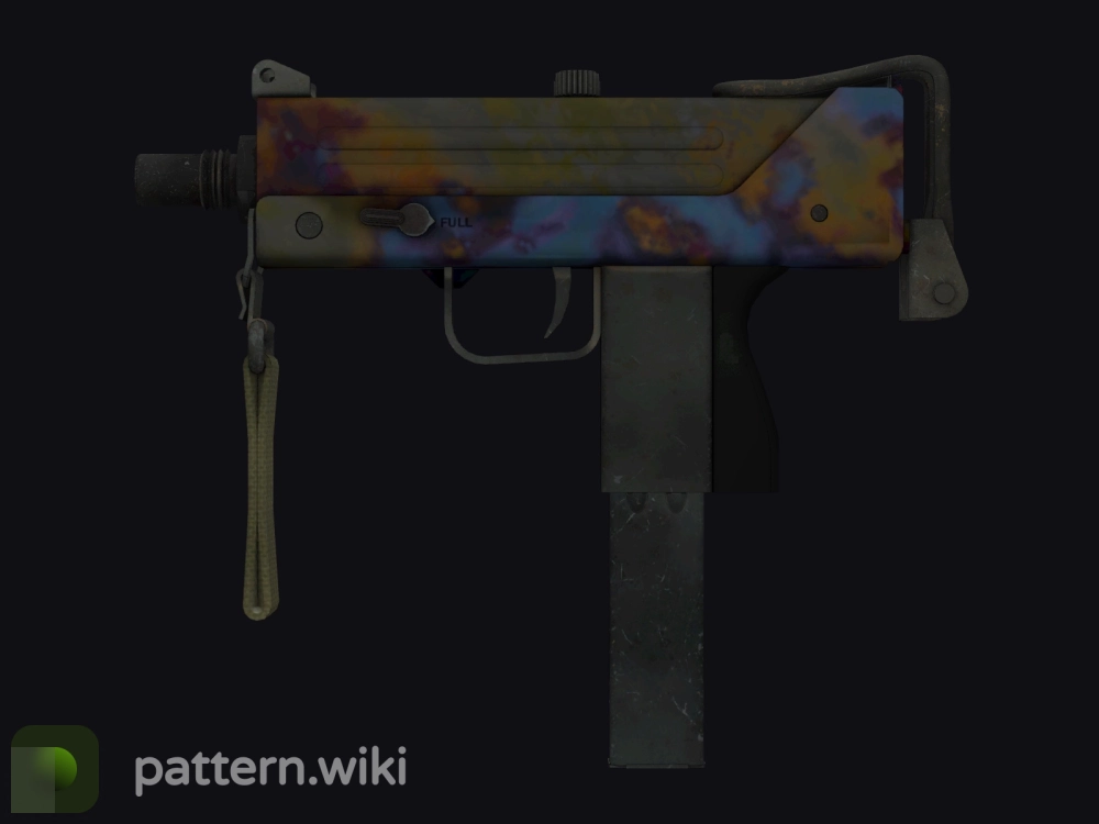 MAC-10 Case Hardened seed 465