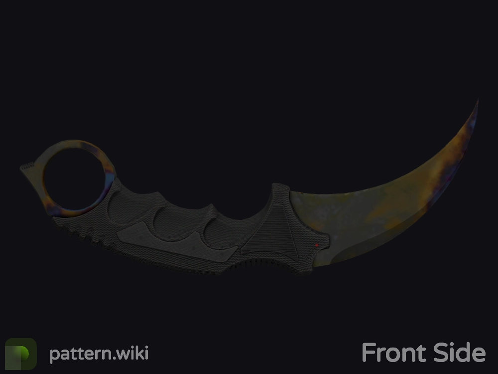 Karambit Case Hardened seed 188