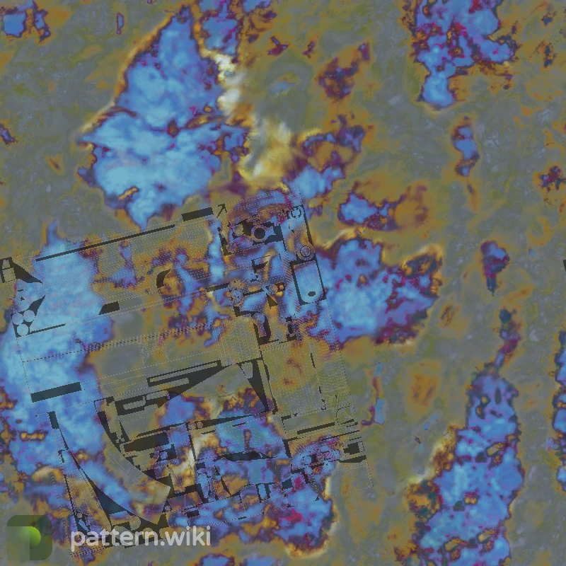 AK-47 Case Hardened seed 182 pattern template