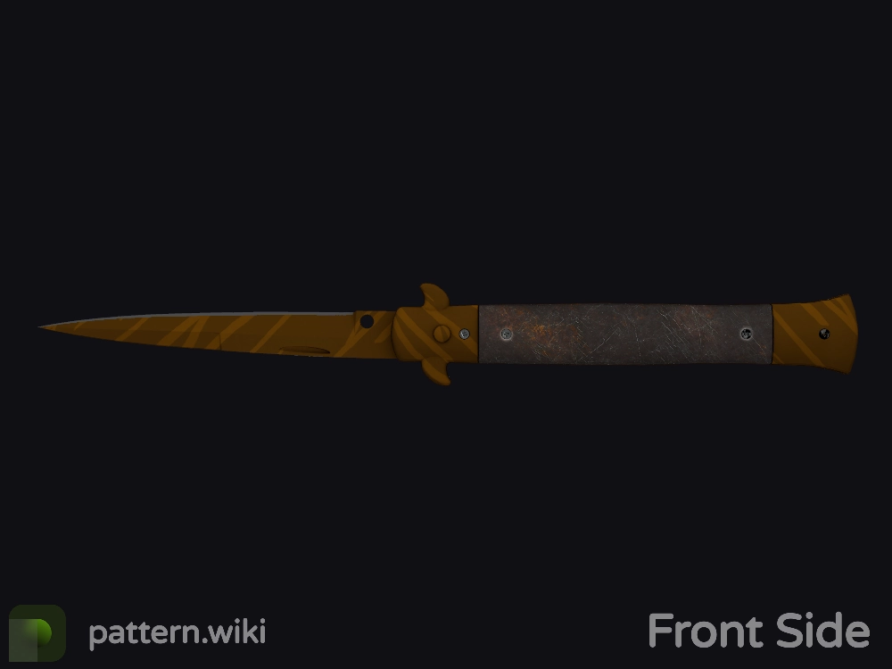 Stiletto Knife Tiger Tooth seed 114