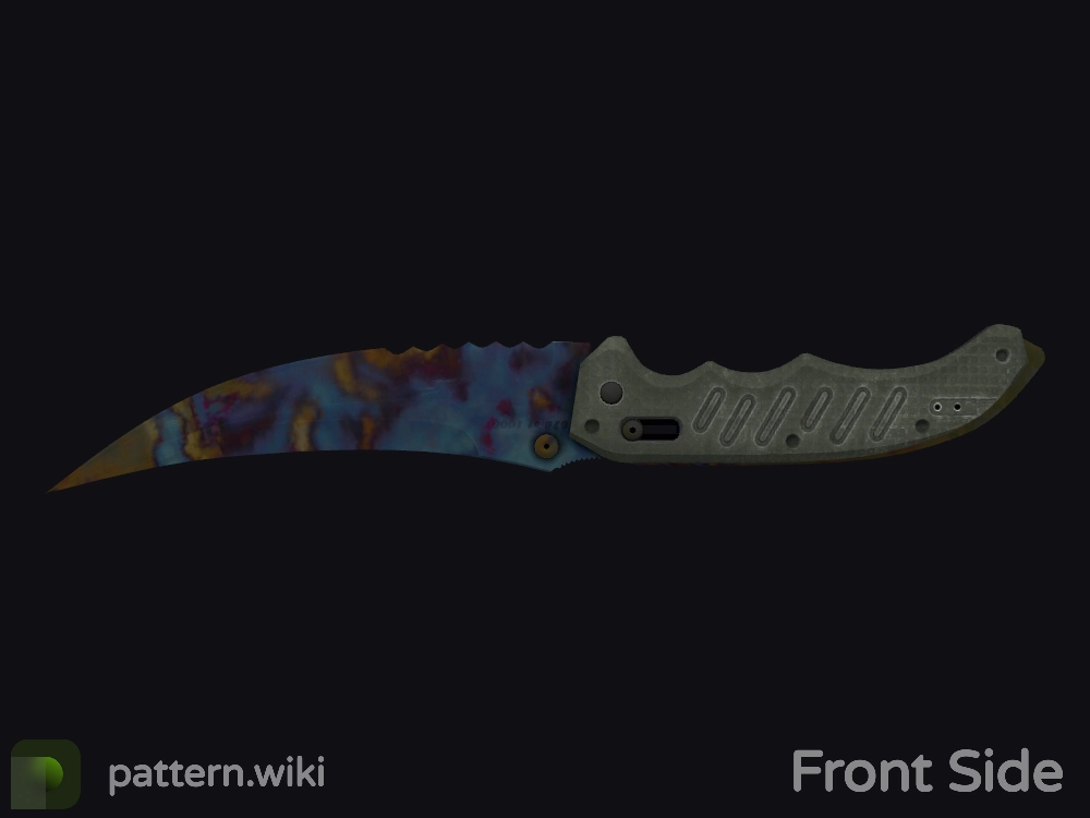 Flip Knife Case Hardened seed 754