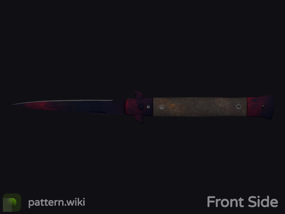 Stiletto Knife Doppler seed 858